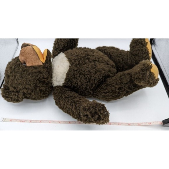 Vintage Steiff Cosy Teddy Bear Dark Brown Ear Button - Picture 8 of 8